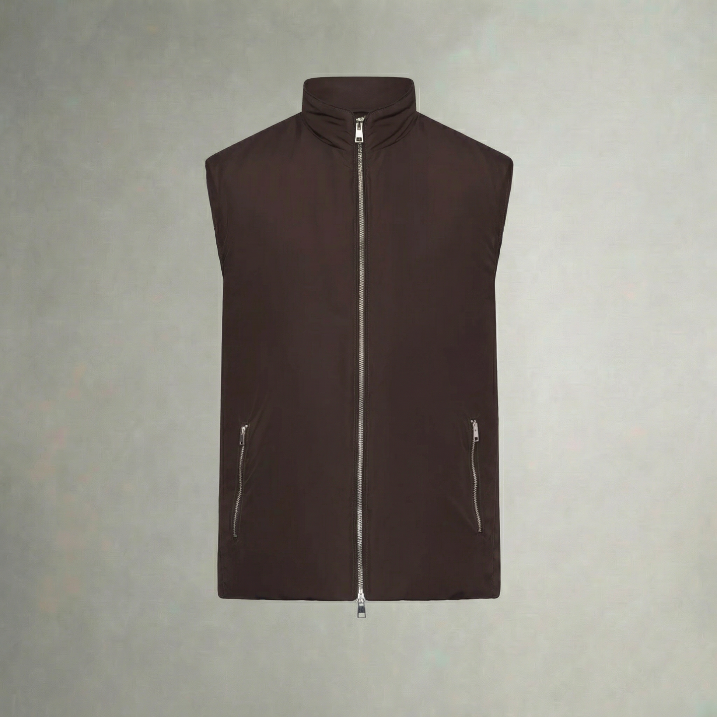 BROWN LUXURY BODYWARMER
