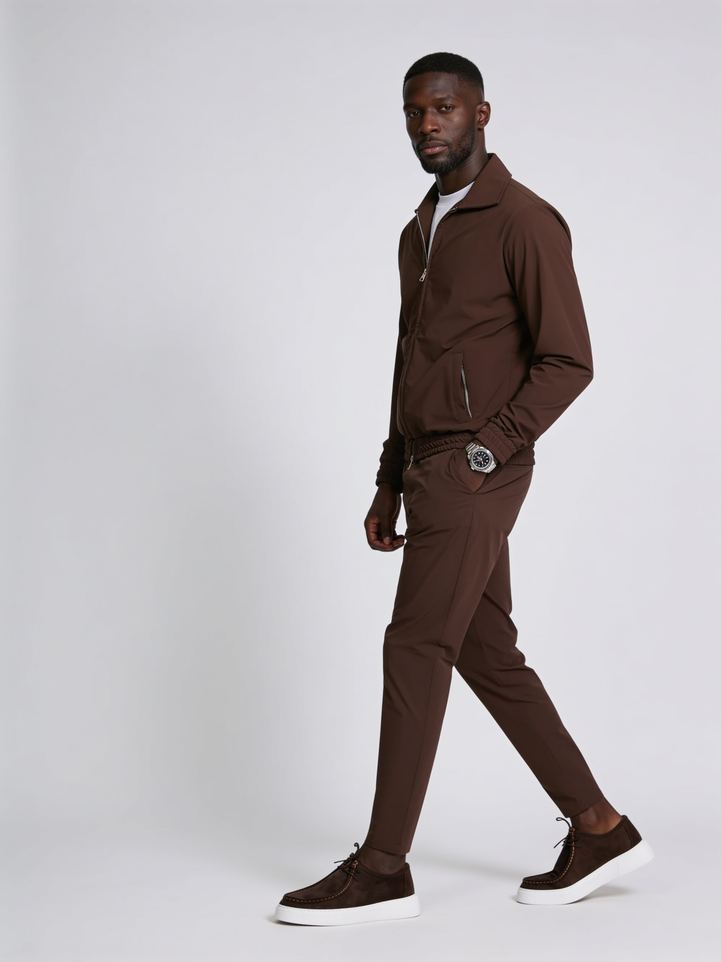 COMBINAISON TECHNIQUE MARRON