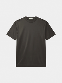 CHARCOAL MERCERISED GLANS SHIRT