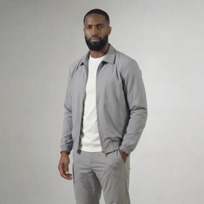 LIGHT GREY TECH SUIT