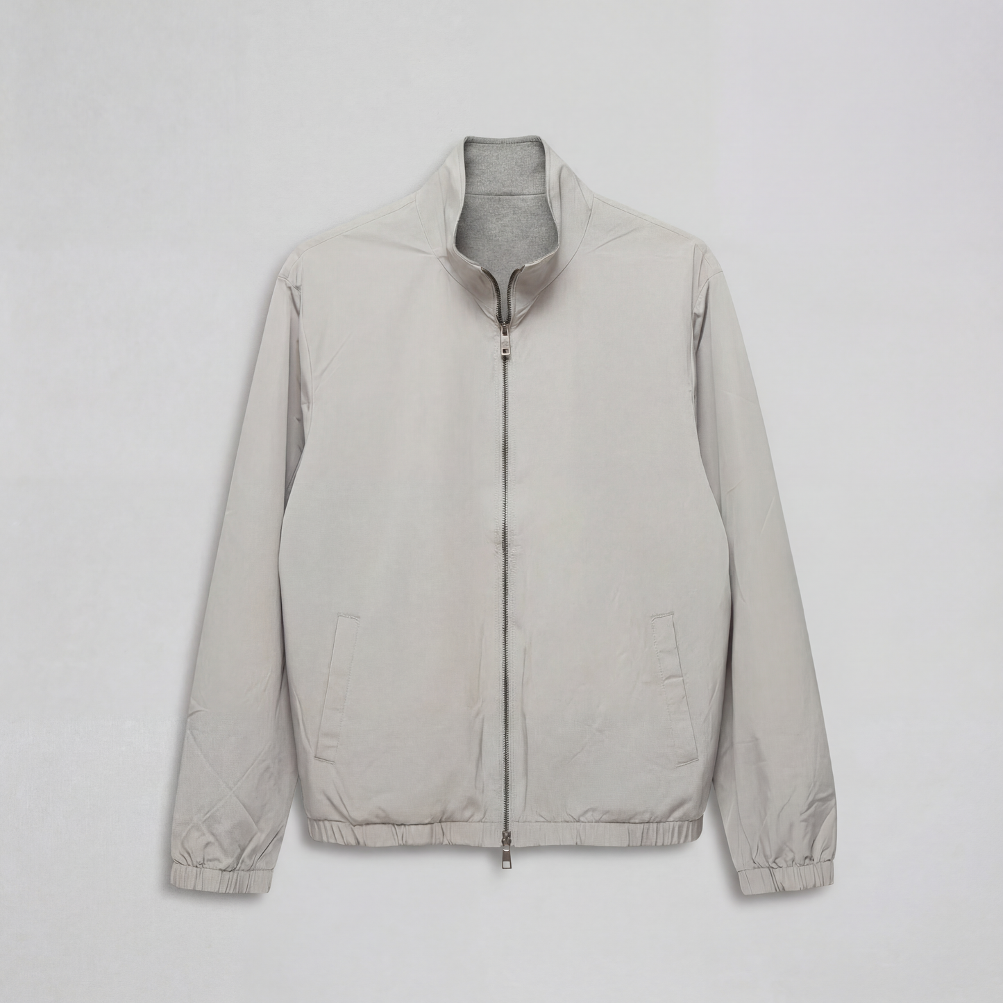 TWO-SIDED OFF-WITE COAT
