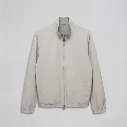 TWO-SIDED OFF-WITE COAT