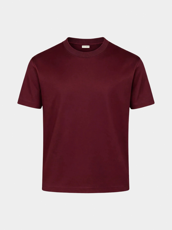 BURGUNDY MERCERISED GLANS SHIRT