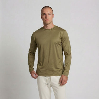 MERCERISED GLOSS SWEATER