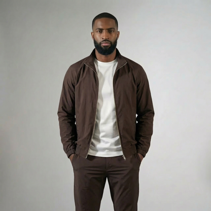 BROWN TECH SUIT