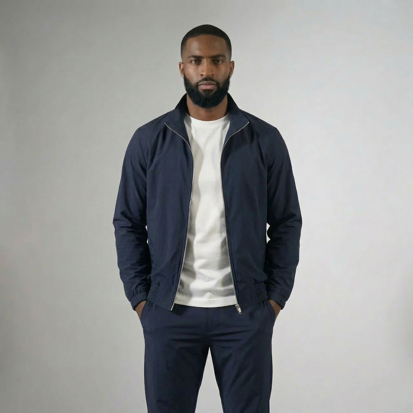 NAVY TECH SUIT