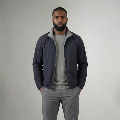 TWO-SIDED MIDNIGHT BLUE JACKET