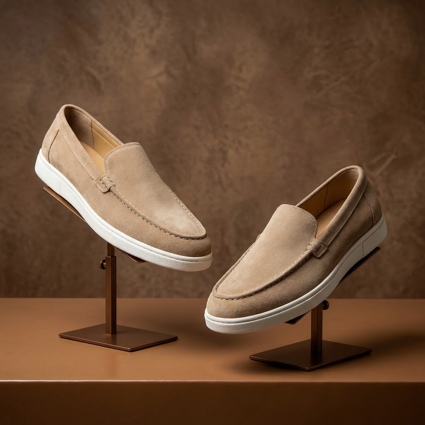 BEIGE LOAFERS