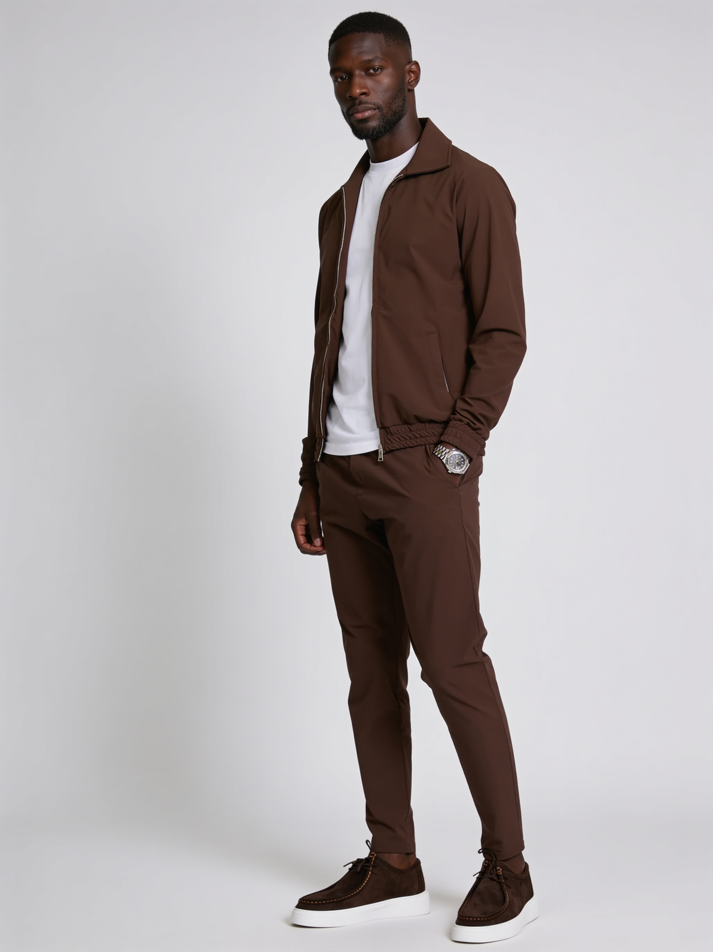 COMBINAISON TECHNIQUE MARRON